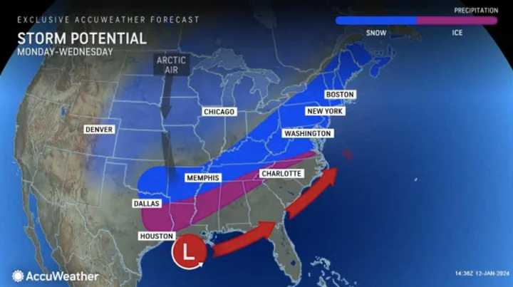 Jan. 16-17 possible storm.