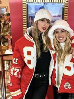 'Honor Of A Lifetime:' Taylor Swift, Brittany Mahomes' Wild Card Jackets Made By Towson Grad