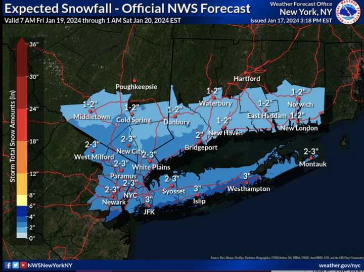 Brand-New Snowfall Predictions Released For New Winter Storm Nearing ...