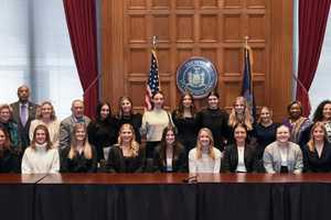 Championship-Winning Team From College In NY Honored At State Capitol In Albany