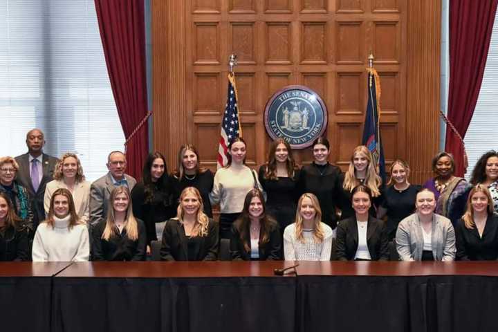 Championship-Winning Team From College In Hudson Valley Honored At NY State Capitol