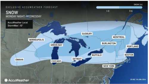 Storm Bringing Snow, Rain Will Follow Arctic Blast With Dangerous Wind ...