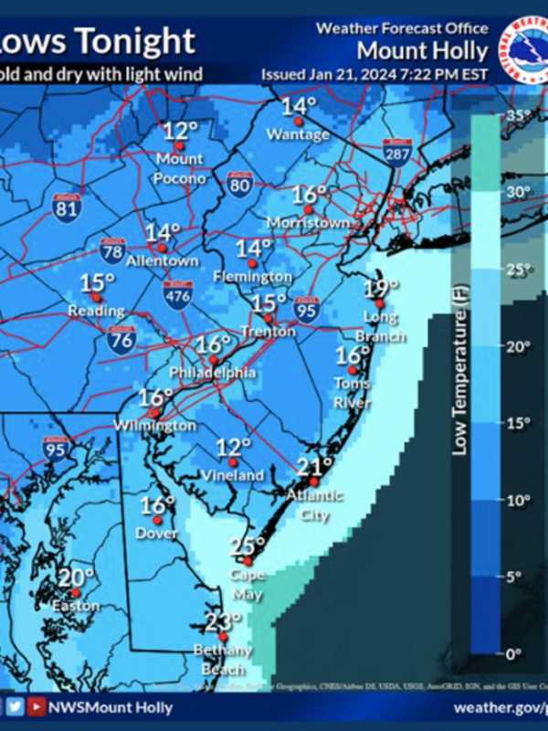 Sleet, Freezing Rain, Snow To Blast Parts Of North Jersey Before Warmup: Forecasters