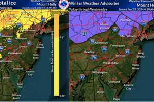 Threat Of Freezing Rain Prompts Winter Weather Advisory Across Parts Of NJ, PA