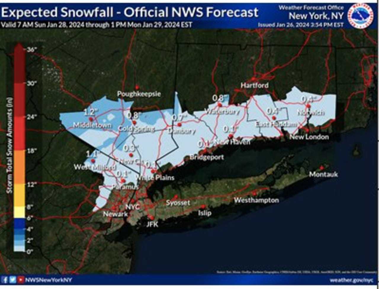 New Snowfall Projection Maps Here's What To Expect From New Winter