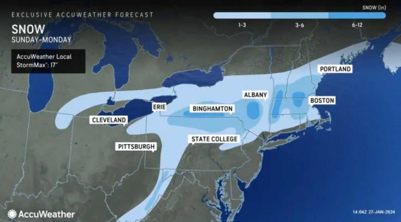 Colder Air, Snow: Timing, Updates On New Winter Storm In Nj, Pa 