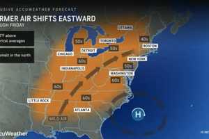 Chance Of Snow, Rain In Pre-Valentine's Day System For NJ, PA Following Warm Weekend