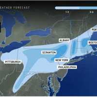 <p>AccuWeather has released its initial snowfall projections ahead of the storm expected Monday night, Feb. 12 into Tuesday, Feb. 13.</p>