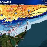 <p>Event total snowfall</p>