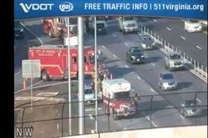 Crash Brings Emergency Response Vehicles To I-66 In Fairfax County