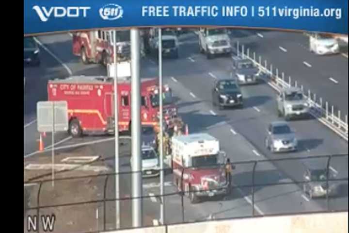 Crash Brings Emergency Response Vehicles To I-66 In Fairfax County