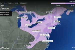 Snow Showers Could End Weekend Storm In Bergen County, Flood Watch Issued: NWS