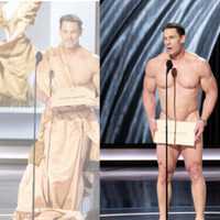 <p>John Cena presents naked at the&nbsp;96th Academy Awards.</p>