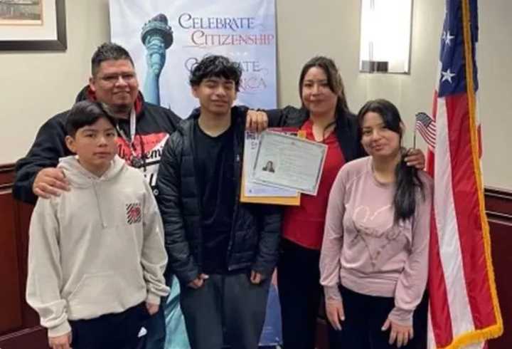 Walter Lopez-Arévalo, 39, of Lindenwold (back left) died in a crash on Thursday, March 14 in Somerdale. His wife and three children were all critically injured in the crash.
  
