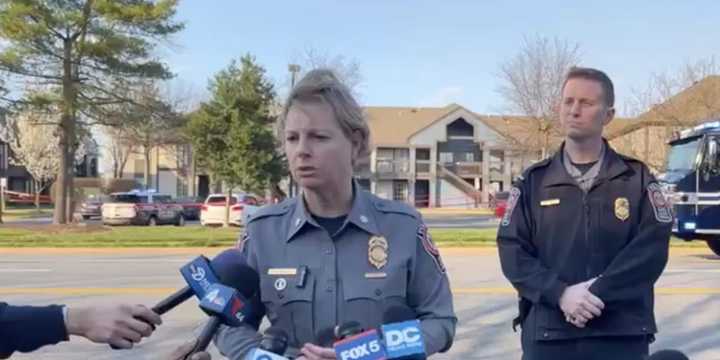 Deputy Chief Brooke Wright provides and update on the deadly Fairfax County shooting March 20.