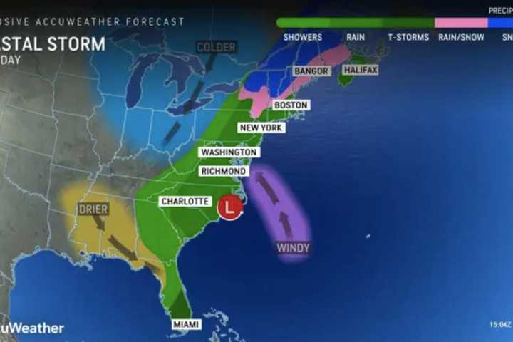 Timing On Strongest Wind, Heaviest Rain In Major Weekend Storm