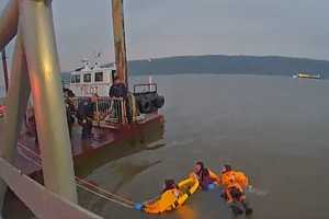 Woman Rescued From Water Under Dock On Hudson River In Westchester