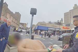 Police Commissioner Helps Officers Subdue Erratic Man In Westchester