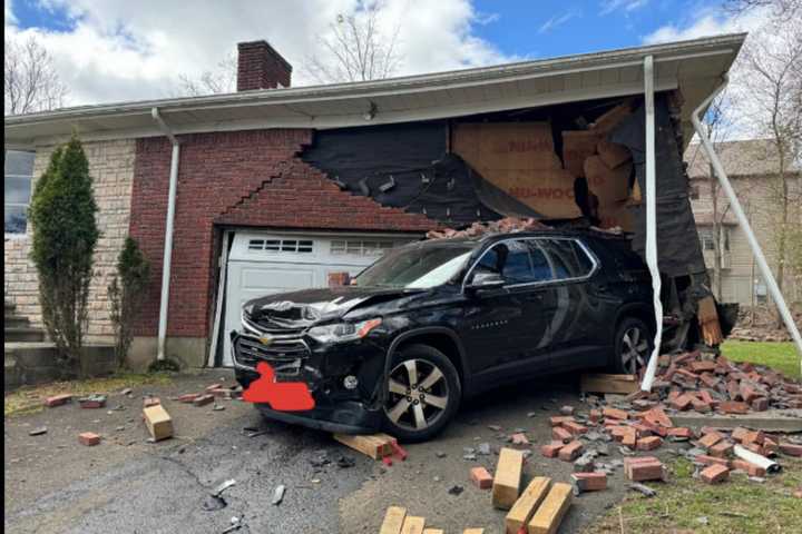 Woman Driving Without License Causes Chain-Reaction Crash Into Home In Region: Police