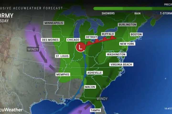 Days Of Heavy Rain With Coastal Flooding Coming To NJ, PA: Forecasters