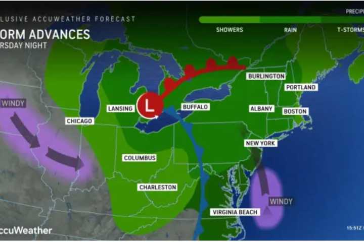 Here's When To Expect Heaviest Rain From New Storm System Taking Aim At Region