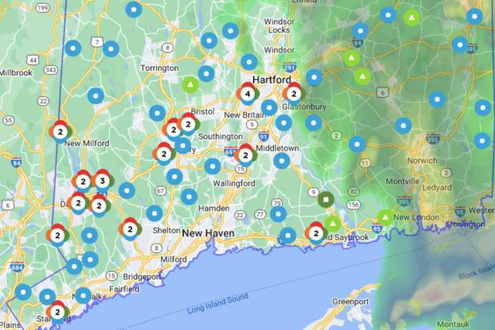 Storm: Thousands Without Power In Connecticut; Here Are Most Affected Areas