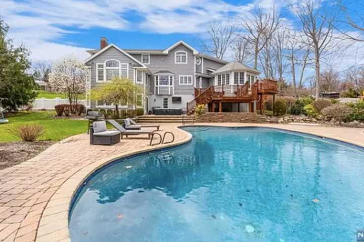 Sweet Escape: $1.499M Home With Sauna, Pool, Gazebo For Sale In Bergen County (PHOTOS)