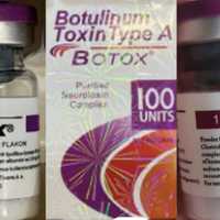 <p>Counterfeit Botox packages.</p>