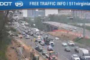 Capital Beltway Crash Slows Traffic In McLean