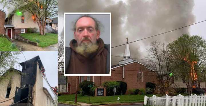 Brian Cannon was charged in connection with a West Deptford church fire.