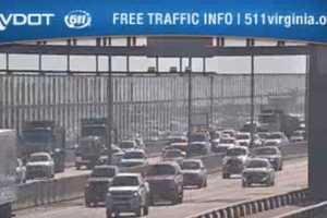 I-95 Bridge Crash Causing 5 Miles Of Backups In Fairfax County