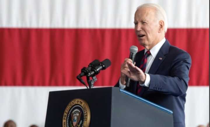 President Biden Marks Anniversary of 9/11 at JBER (file photo).