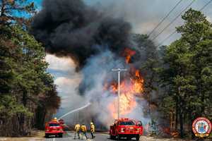 510-Acre Wildfire Contained At Wharton State Forest (UPDATED)