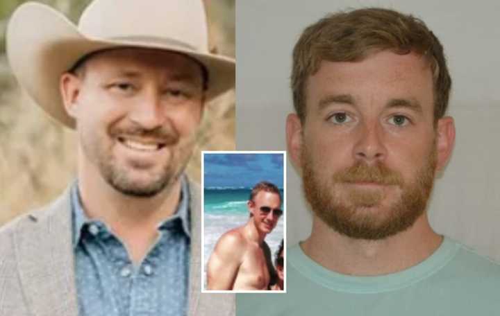 Ryan Watson,&nbsp;Hagerich Hagerich (inset), and Tyler Wenrich (right) were arrested in Turks &amp; Caicos after being found with ammunition in their luggage, police said.