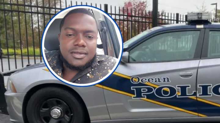 35-year-old Guyvenson Innocent of Beachwood, NJ, was killed in a crash involving a police officer in Ocean Township, Monmouth County, NJ, on Apr. 15, 2024.