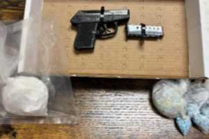 Duo Caught With Gun, Cocaine, Pills In Car's Hidden Compartment In New Rochelle: Police