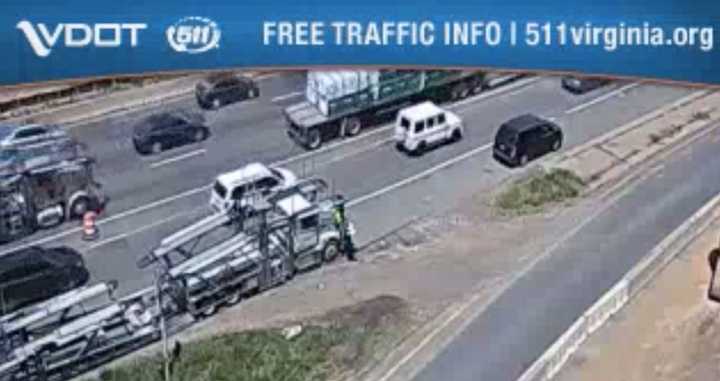 May 2 tractor trailer crash on I-495.