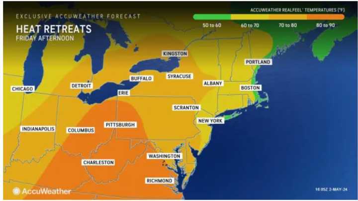 Return Of Cooler Air Will Be Followed By New Round Of Rain: Weekend ...