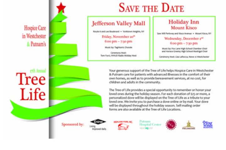 Hospice Care Holds Annual 'Tree Of Life' Celebration In Mount Kisco