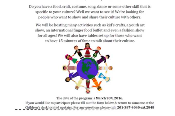 Bergenfield Library Taps Into Local Resources For Multicultural Festival