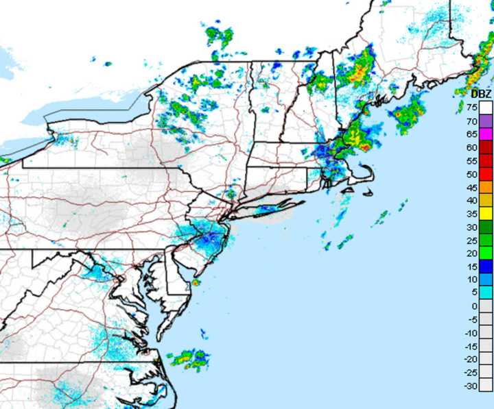 The National Weather Service predicts substantial storms will move through the tri-state area on Wednesday.