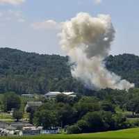 Firefighters Suffer Heat Exhaustion As Crews Battle Fire At Berks County Factory: Officials