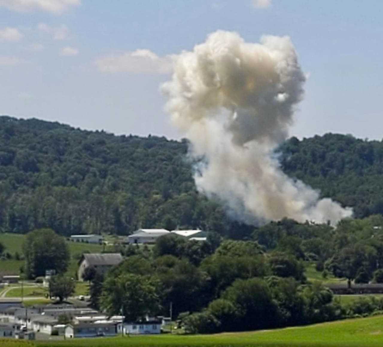 Firefighters Suffer Heat Exhaustion As Crews Battle Fire At Berks ...