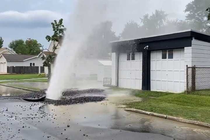 Large Sinkhole Forms In Salisbury Township: Police