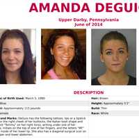 <p>A portion of the FBI&#x27;s Missing Person poster for Amanda DeGuio.</p>