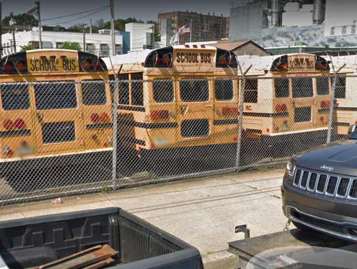 A mechanic was hurt Thursday afternoon when the bus he was working on became unstable and rolled onto him, officials said