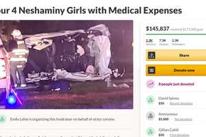 Support Surges For 'Neshaminy Four' Injured In Bucks Crash Caused By Drunk Driver