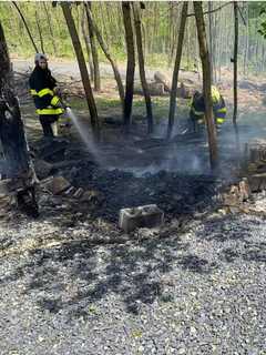 Perkasie Firefighters Douse Brush Fire Spotted By Neighbors