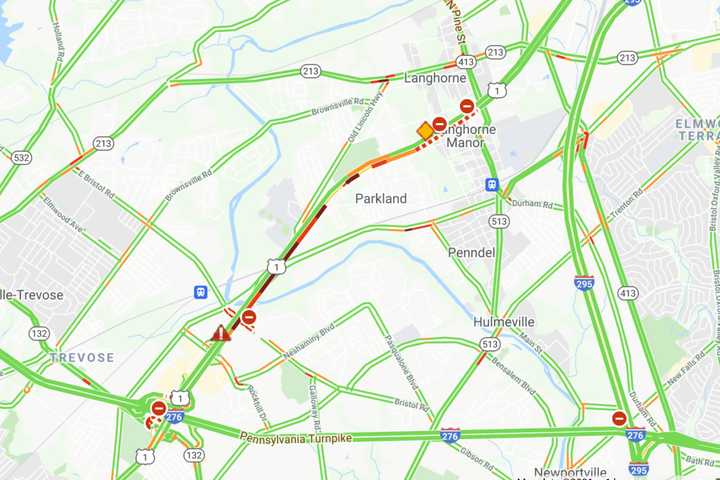 Crash Closes U.S 1 Lanes In Bensalem, Langhorne