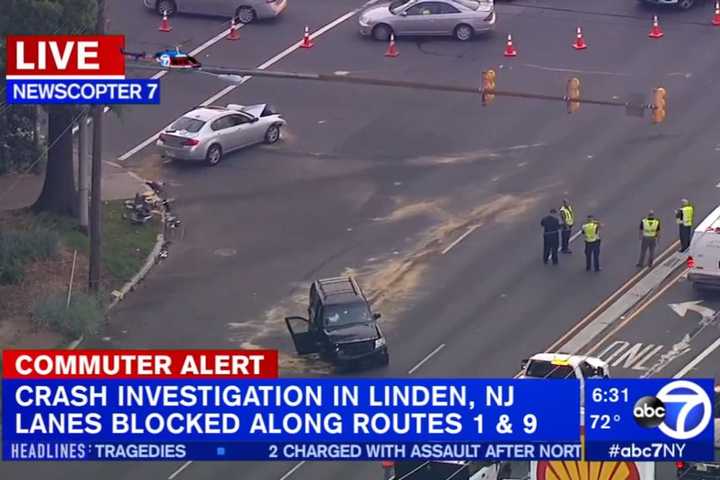 Serious Crash Shuts Down Rt.1 South In Linden